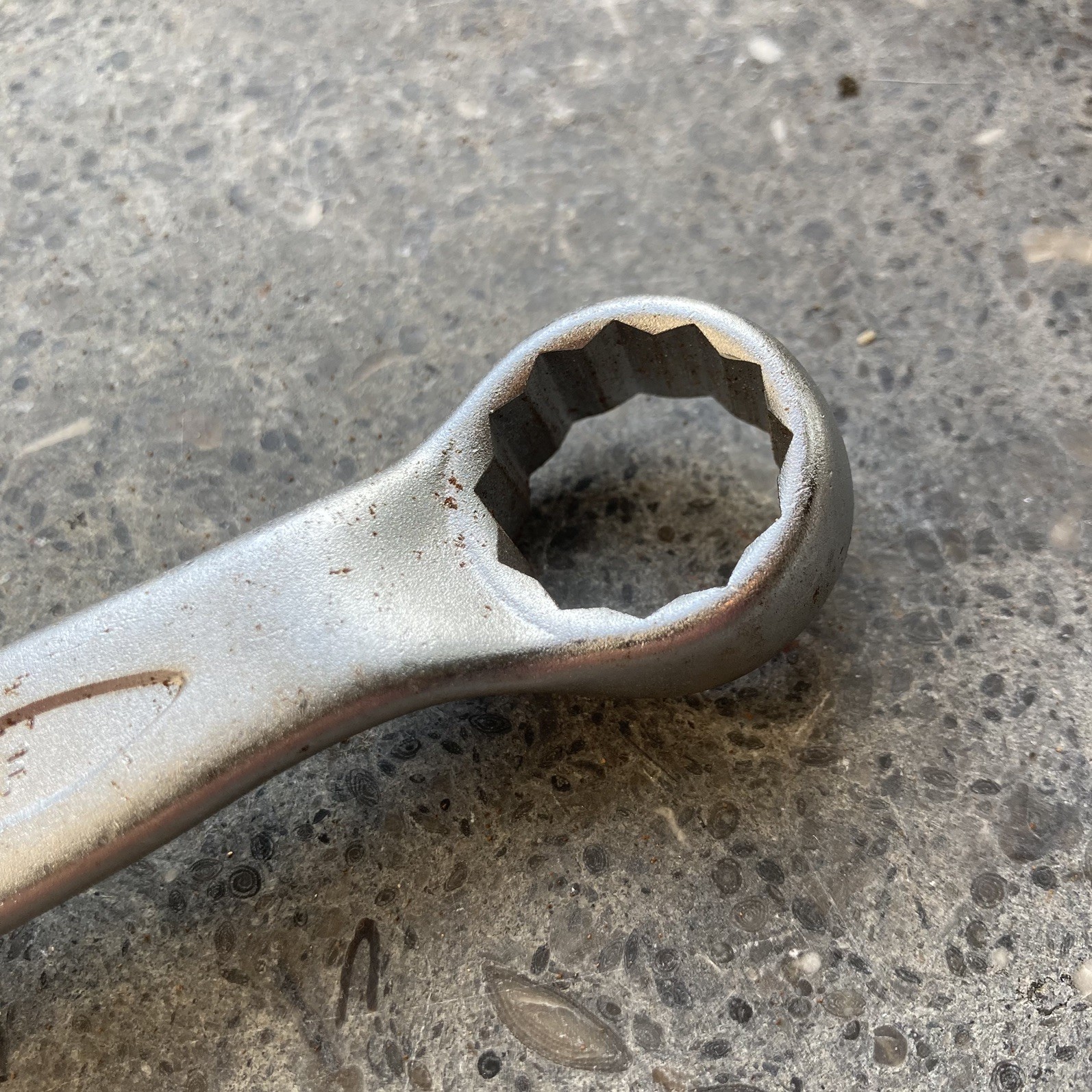 ELORA 205 Combination Imperial Spanner W Germany Chrome Vanadium 11/16 AF