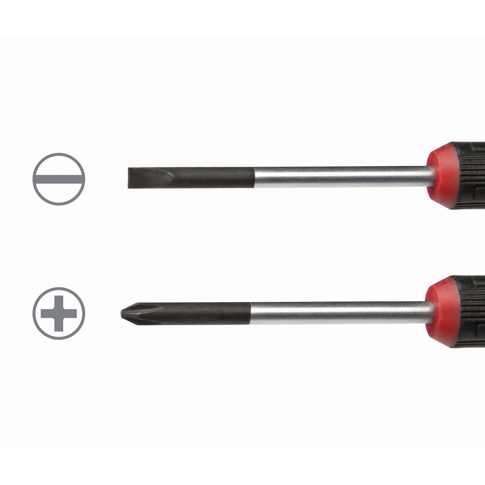 Steelman 6 Piece Long Phillips and Flat Head Precision Screwdriver Set 41776