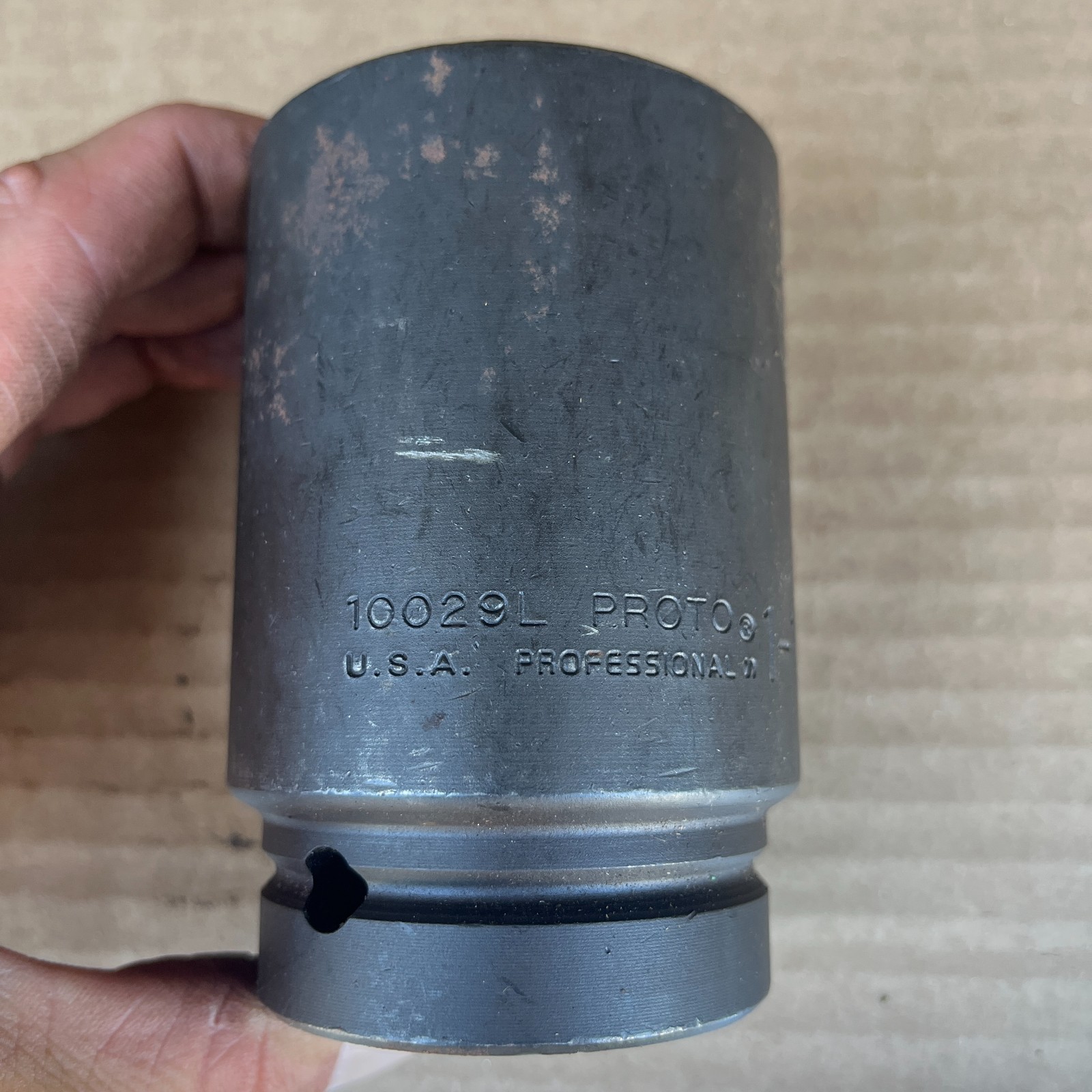 Proto Professional 1-13/16″ Deep Impact Socket 1″ Drive, 6 point , 10029L