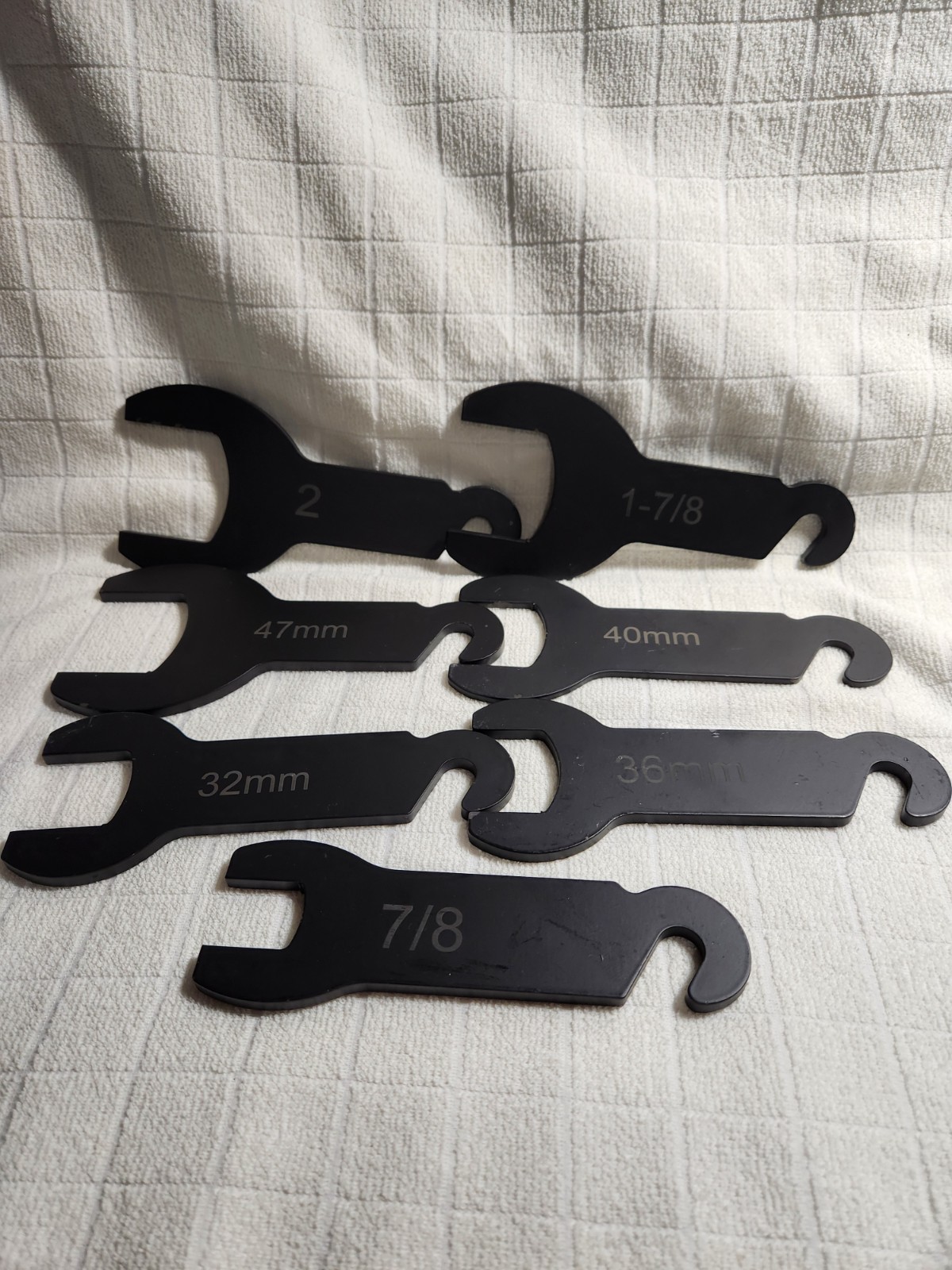 7 PC Fan Clutch Wrench Removal Tool Kit Fit for Ford/GM/Chrysler/Jeep