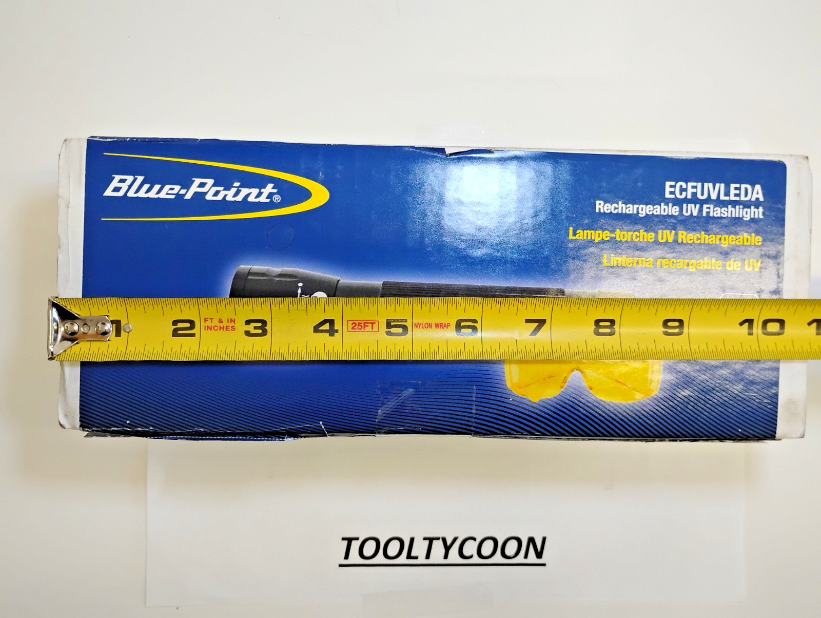BLUE POINT Tools ECFUVLEDA NEW Rechargeable FlashLight TRUE UV KIT