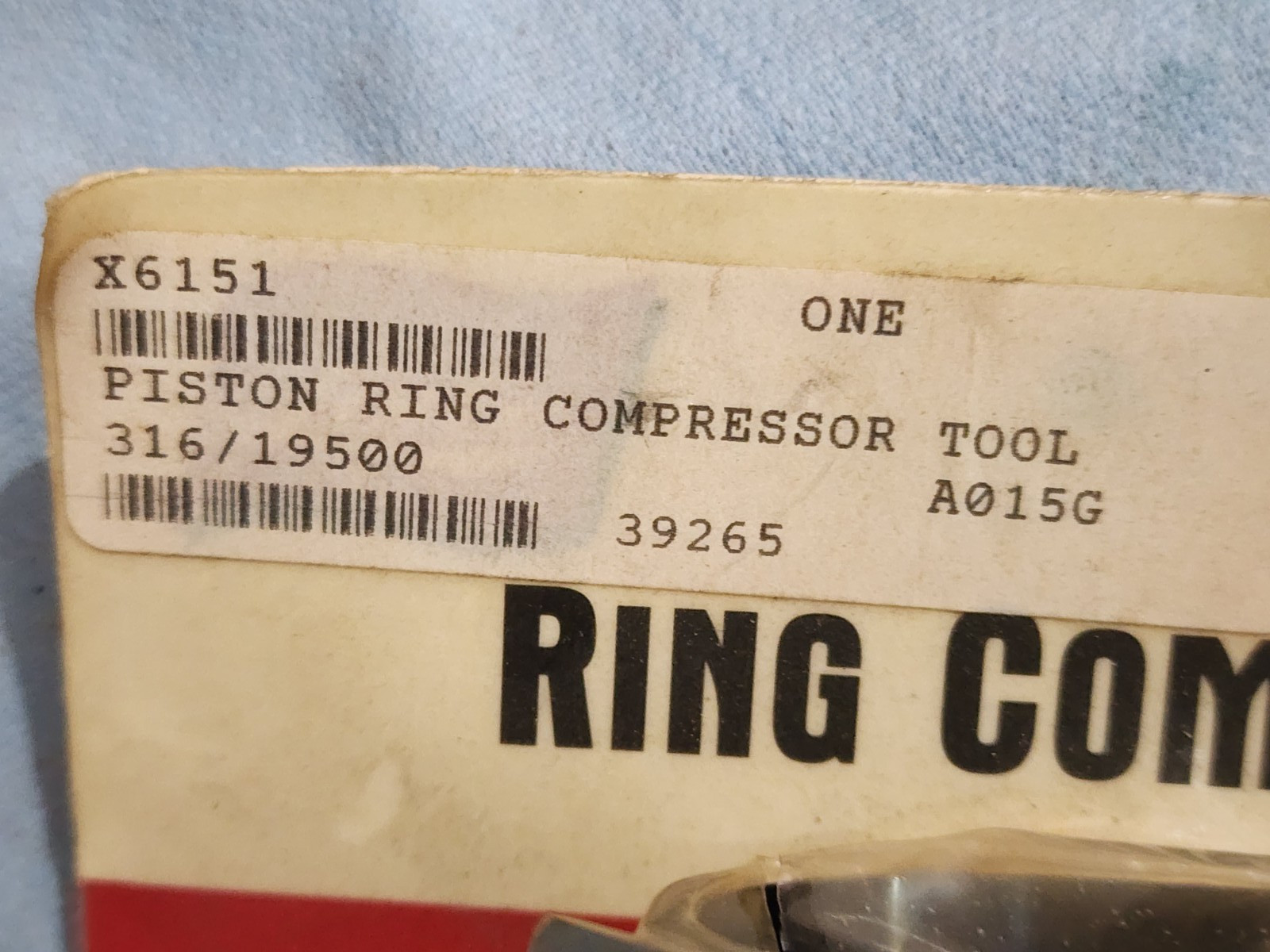 Lisle 19500 Piston Ring Compressor