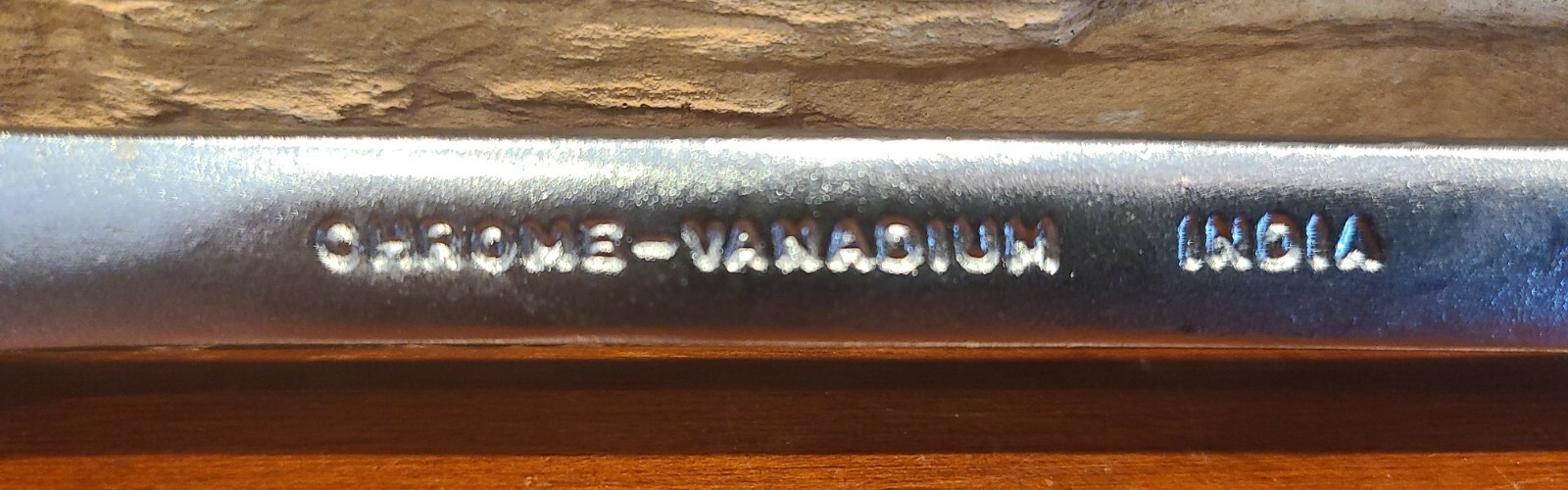 Forged Chrome Vanadium 17 MM Open End Combination Wrench Made in India 8″