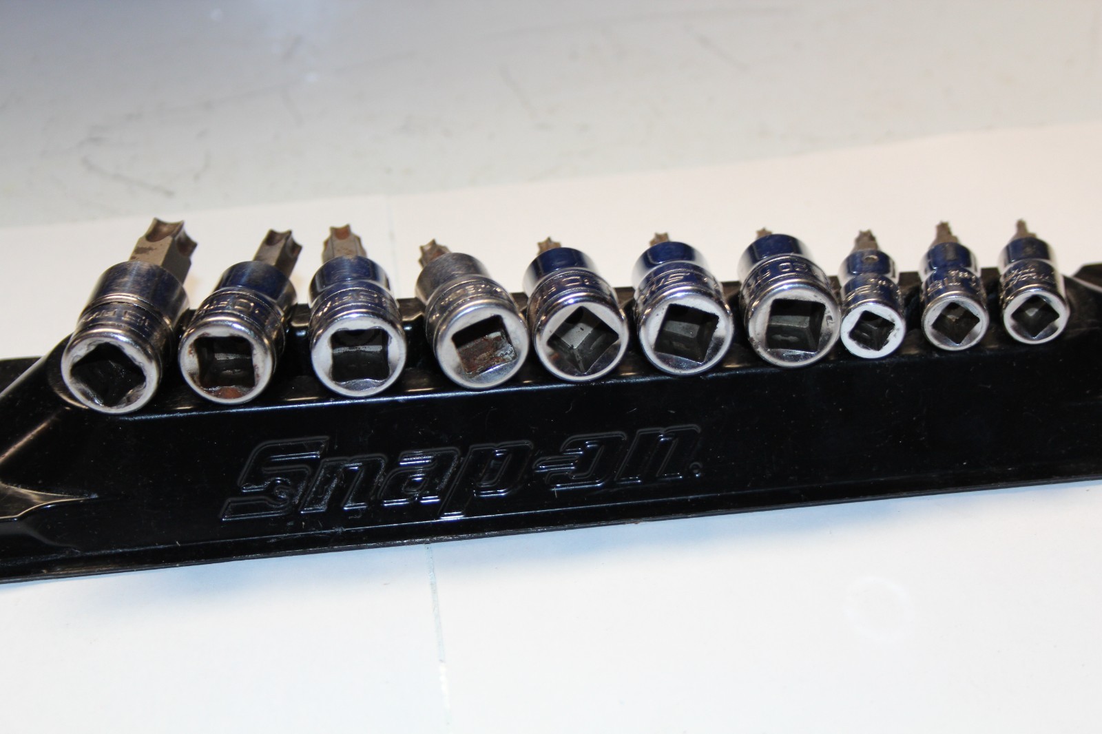 SNAP-ON TOOLS 10 pc Combination Drive TORX® Bit Standard Socket Set USA T55 T27
