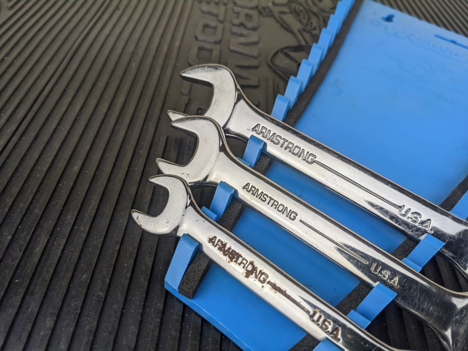 #ax358 Armstrong Tools USA 3pc SAE Double Open End Wrench Set 3/8″ – 11/16″ GMTK