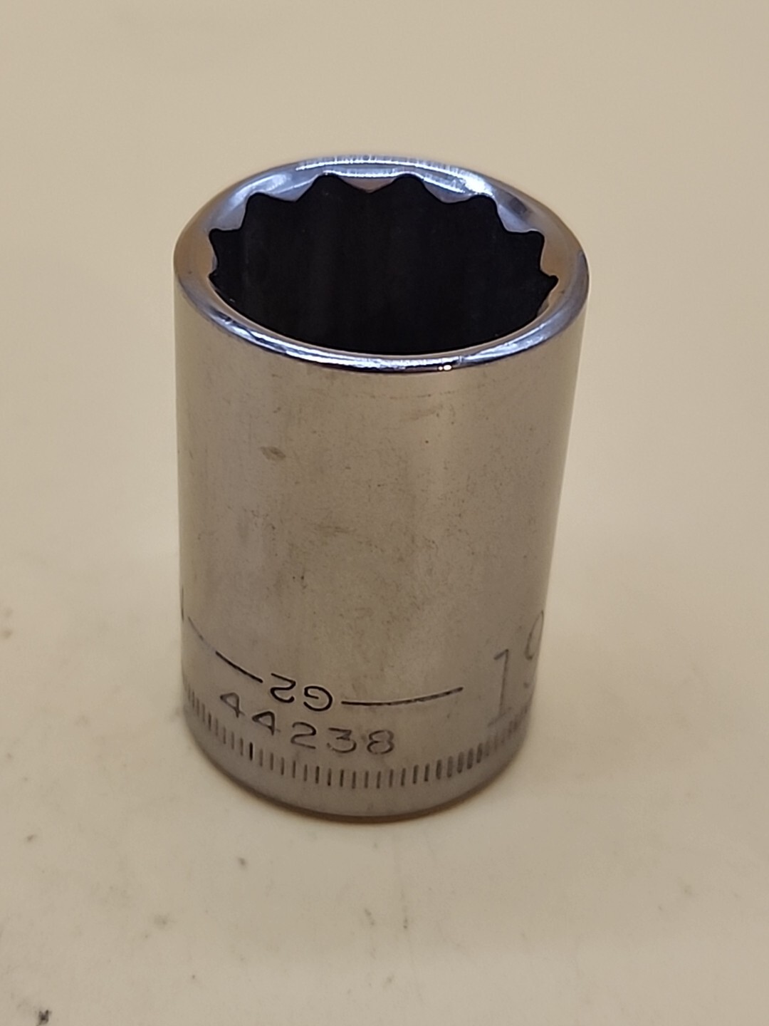 Craftsman Tools 1/2” Drive Socket Metric 19mm Series G2 44238 USA
