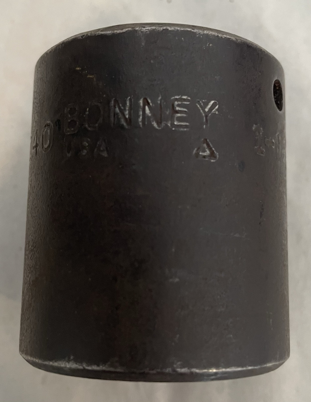 Bonney 1-1/4″ Impact Socket – 1/2″ dr. P-3240 – 6 Point – Made in USA