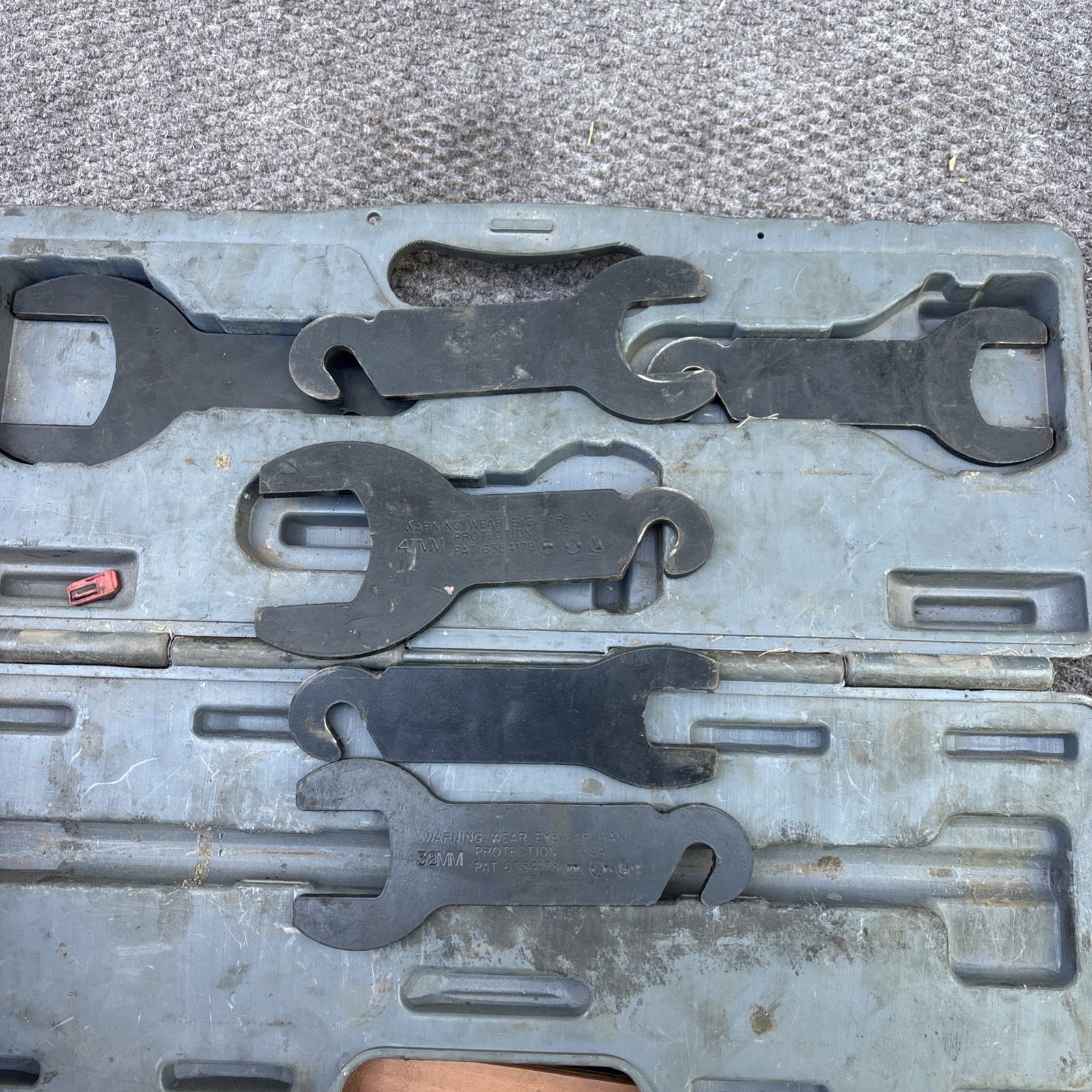 lisle 43300 pneumatic fan clutch wrench set