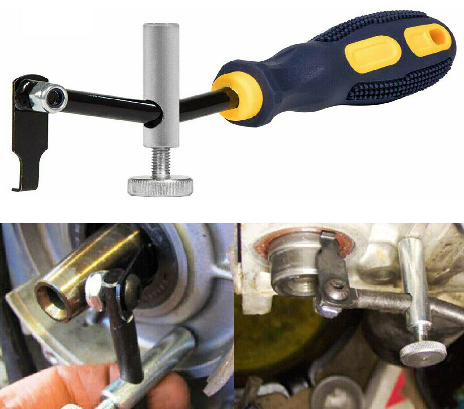 58430 Shaft Type Seal Puller Camshaft and Crankshaft Seals Removal Auto Tool