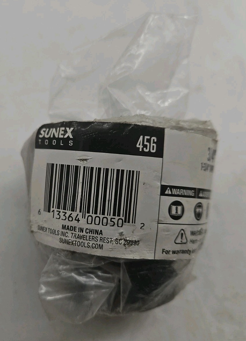 Sunex Tools – 456 – 3/4″ Drive 1-3/4″ Impact Socket