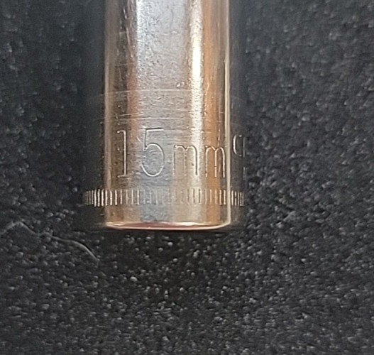 Craftsman Tools 15mm 3/8″ Drive Deep Well Socket 80 Years Special Edition 44432