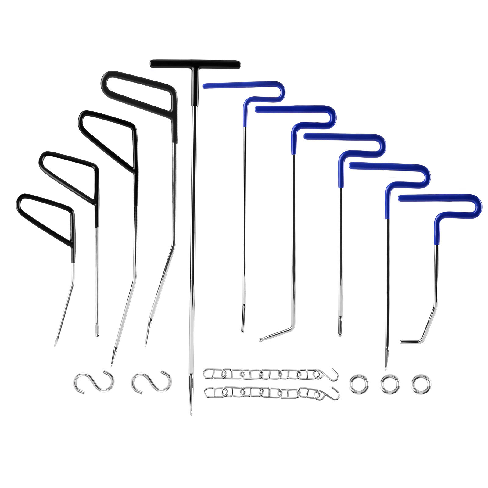 120pcs PDR Dent Repair Kit Paintless Dent Removal Tools Dent Puller Kit for Car
