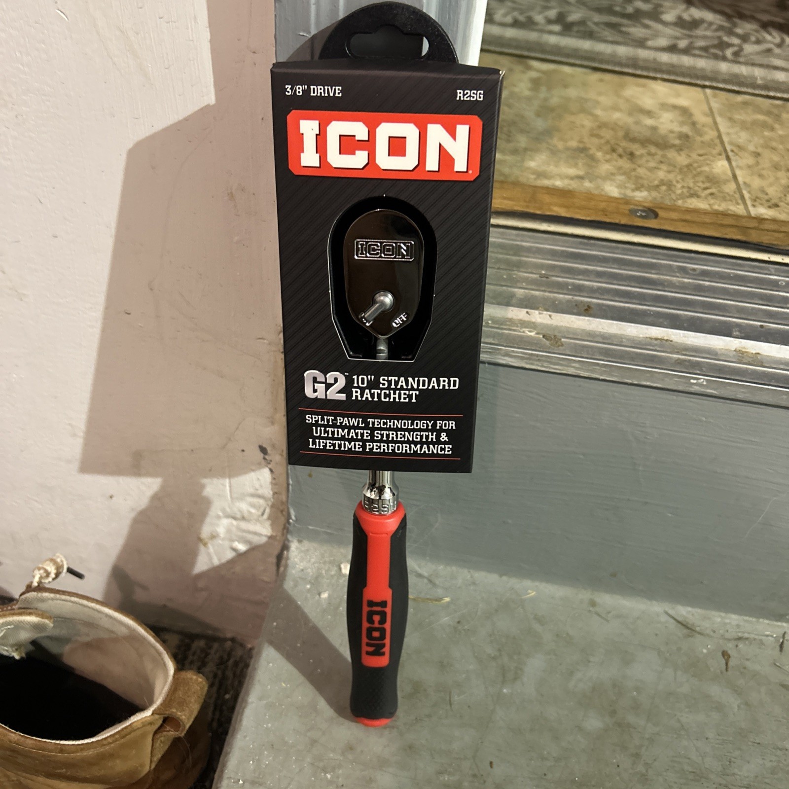 ICON 3/8″ Drive G2 10″ Standard Ratchet R2SG Brand New