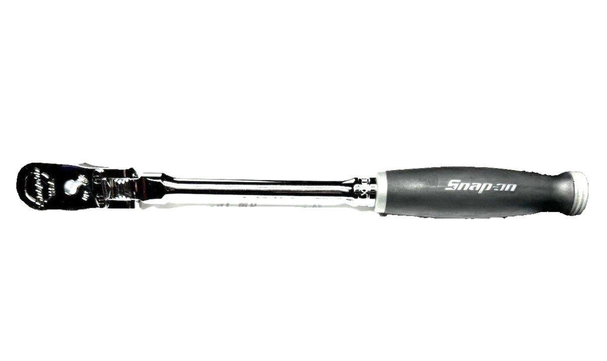 Snap-on Tools 3/8″ Drive DARK TITANIUM LONG LOCKING FLEX-HEAD Ratchet FHLX80B