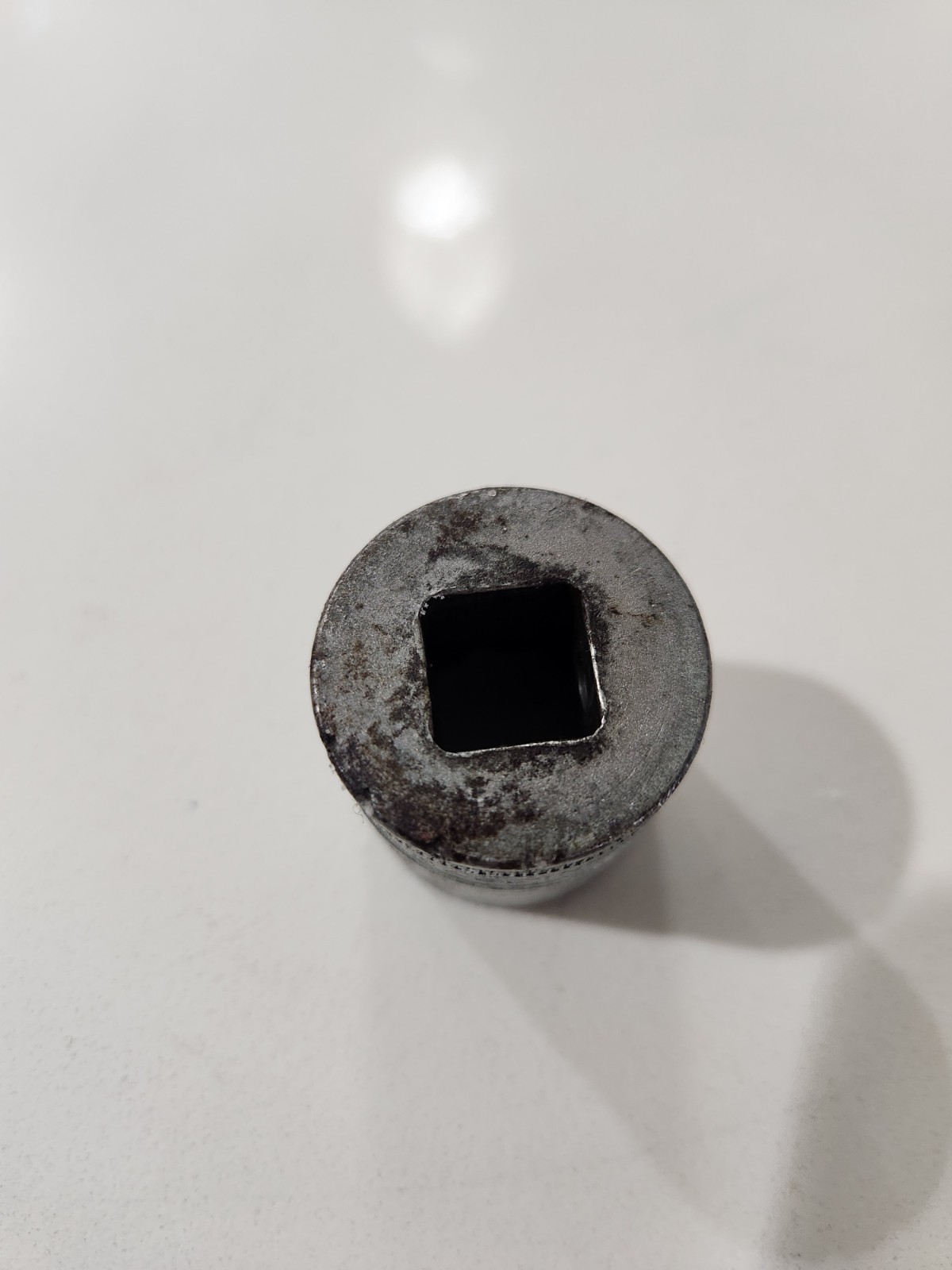 SNAP-ON 1” SW-320 1/2” Drive Socket 12 Point Chrome Shallow Vintage