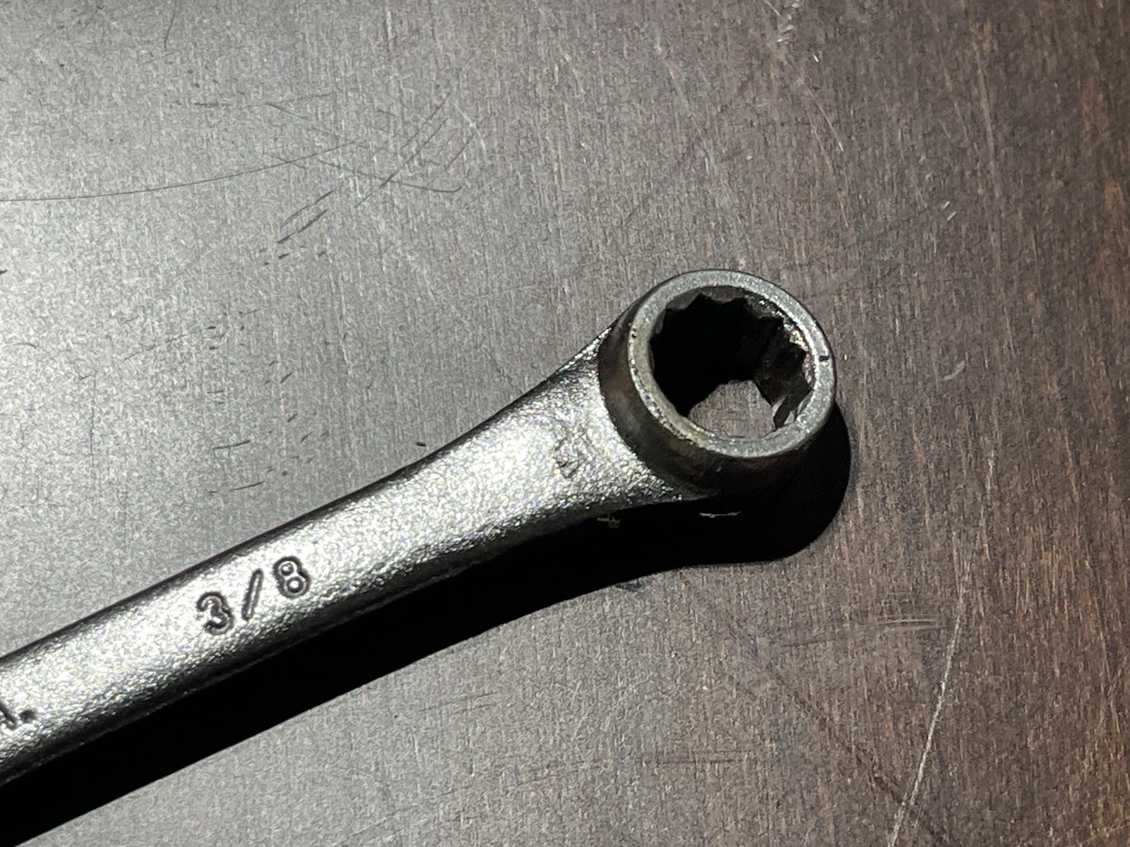 Vintage USA Forged Steel 3/8” Wrench Forged In USA USA