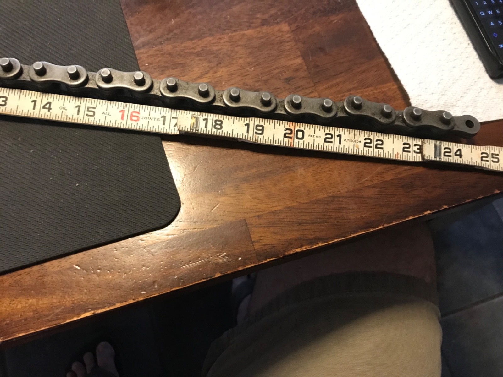 OTC Tools Heavy Duty Ratcheting Chain Wrench 7401 24″ Chain / 19″ Handle