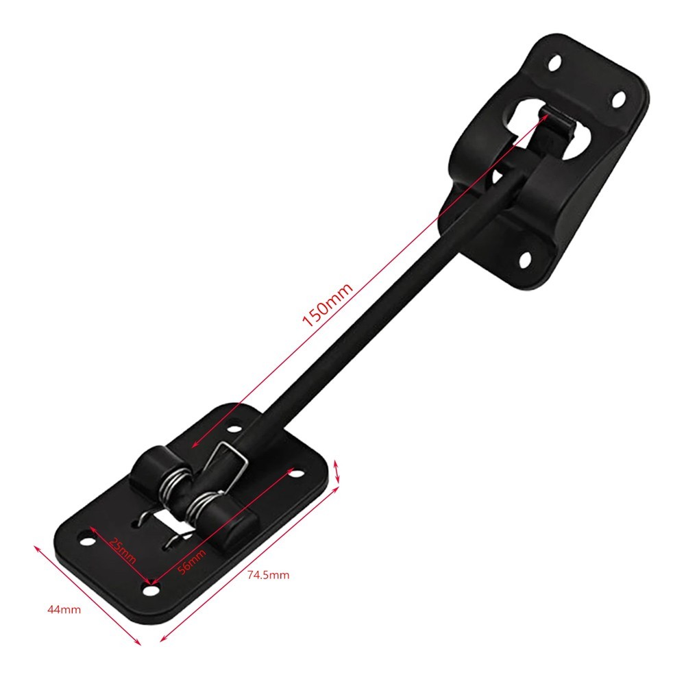 Sprung Static Trailer Door Stop Holder Reliable Retainer Catch for For Rv Doors