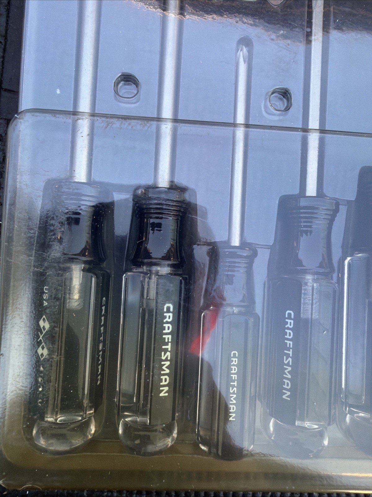 **RARE** Sears Craftsman USA NOS 16pc Motorsports NASCAR Screwdriver Set 41412 5