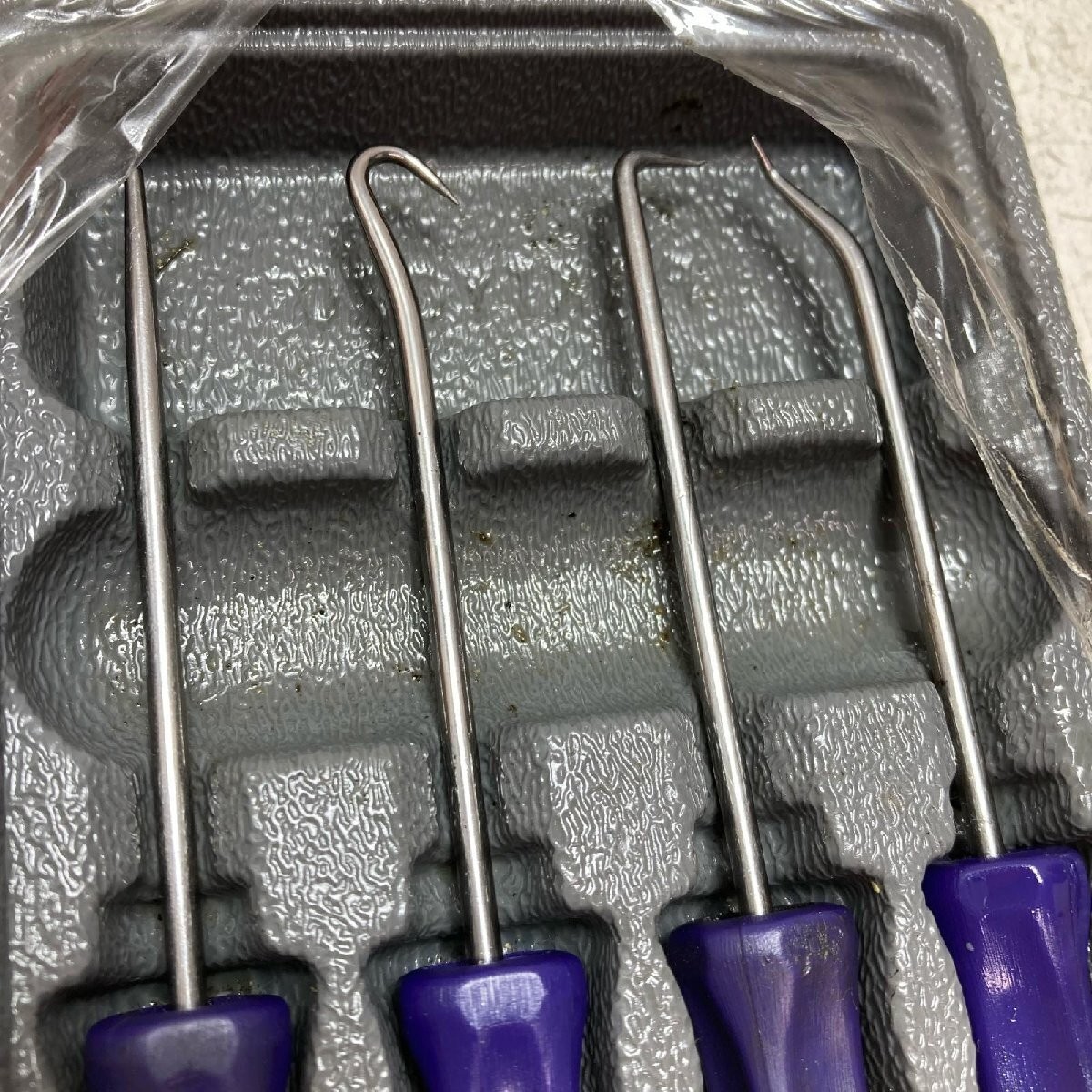 SNAP-ON TOOLS Mini Pick Tool 4-Piece Set ASA204BDP Purple The wrapping is torn