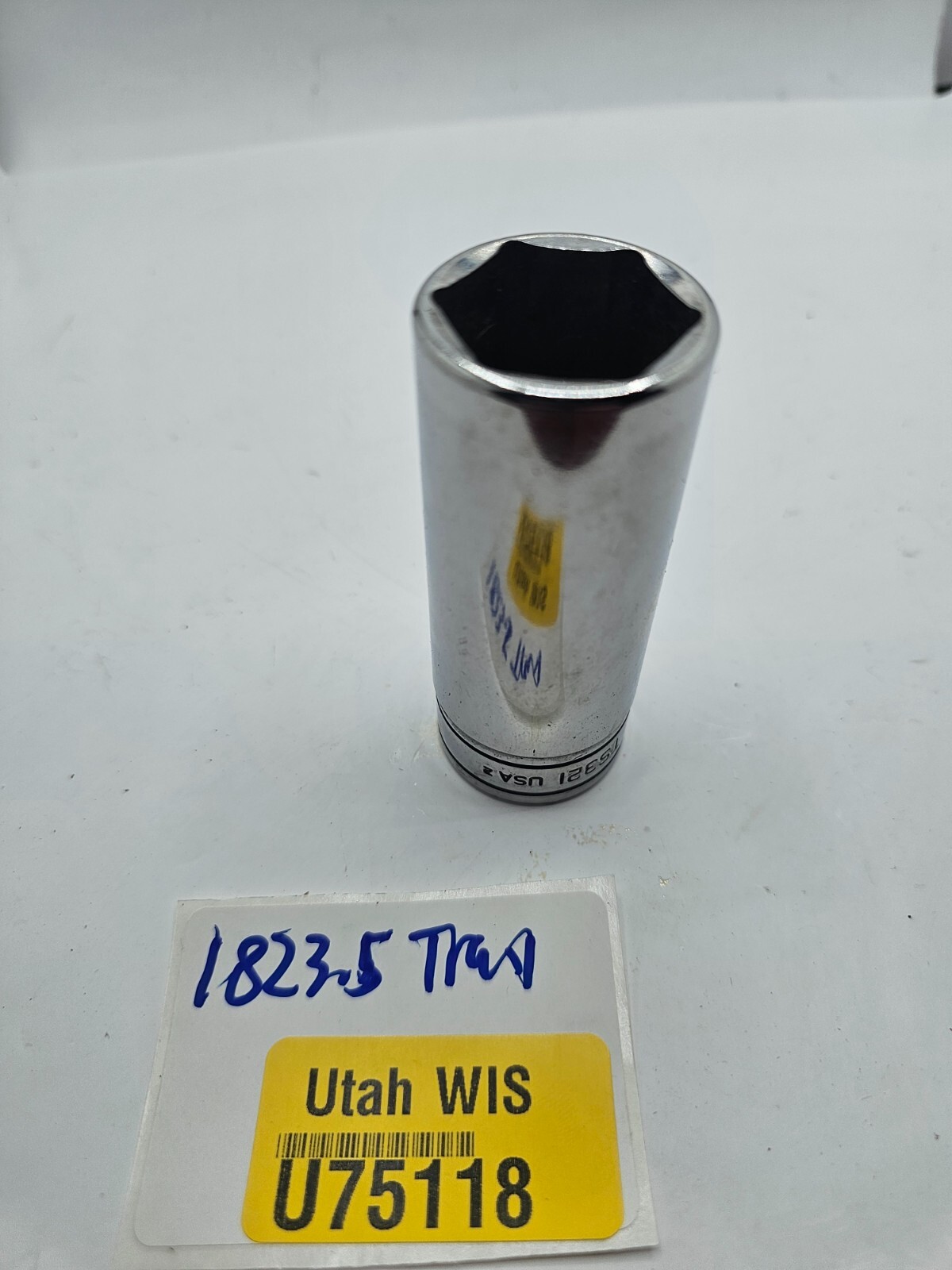 Snap-On Tools 1/2″ Drive 1″ 6 Point Deep Socket SAE Made in USA TS321