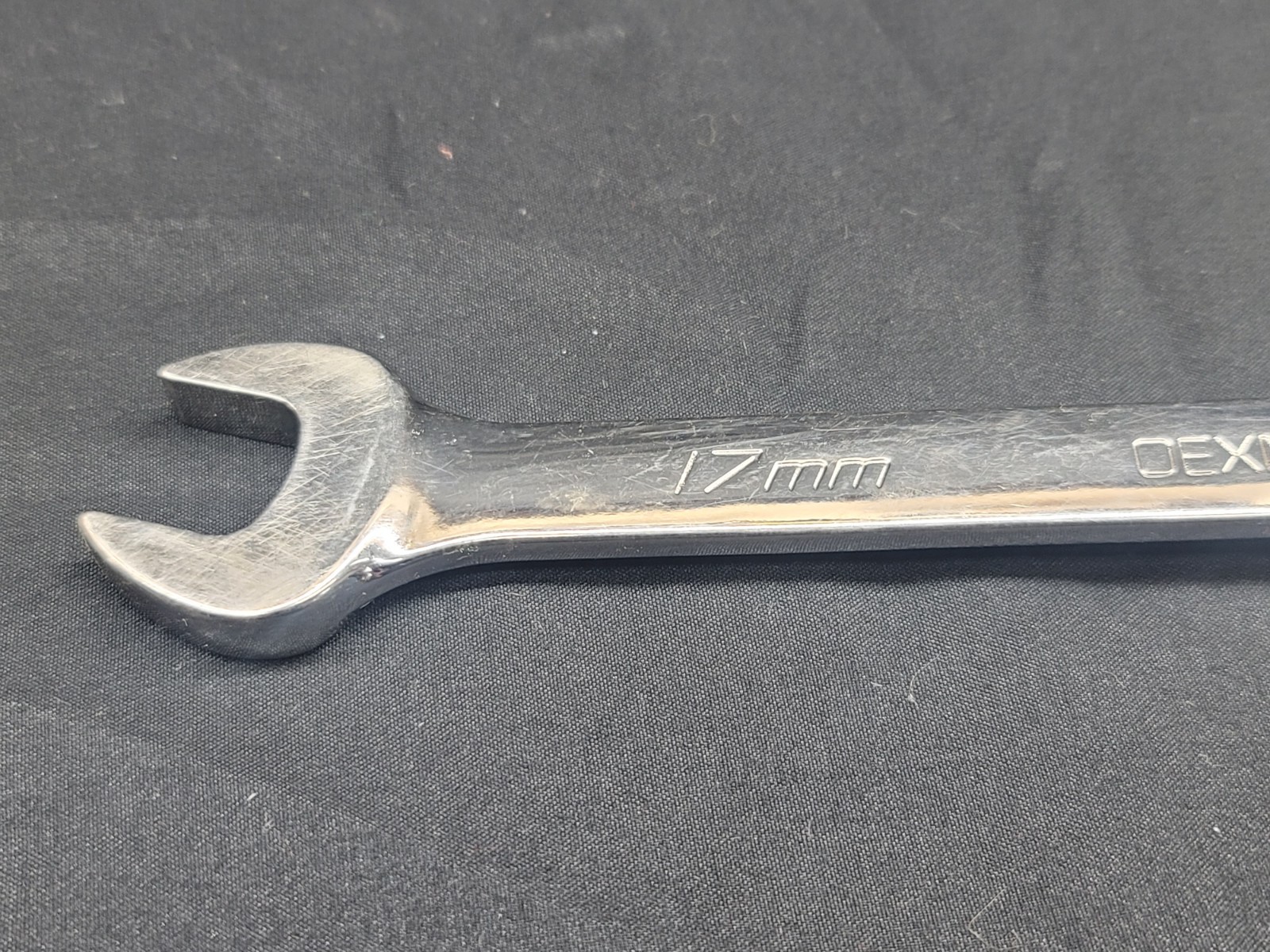 Snap On Tools USA Metric OEXM170B 17mm Chrome Combination Wrench 12 Point