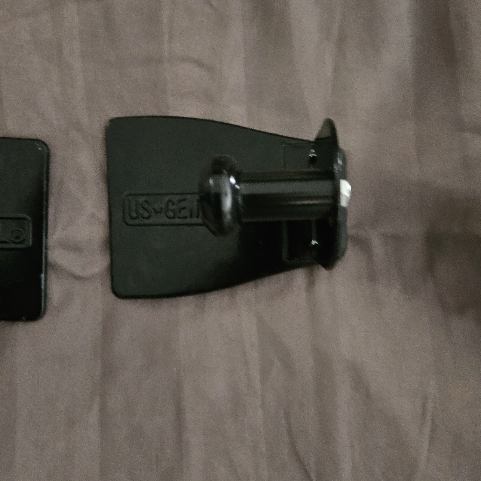 US General Black Tool Box Paper Towel Holder Hooks Magnetic Garage Man Cave