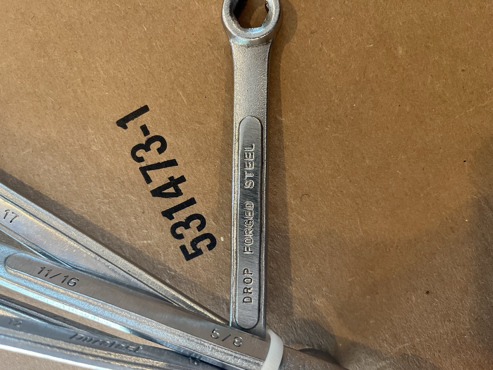 Craftsman Duralast 5 Piece Flare Nut Line Wrench Lot
