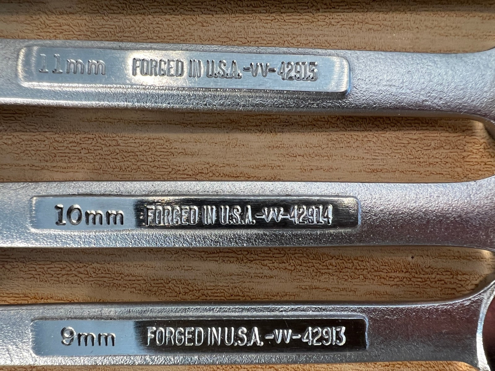 *Read description* Vintage Craftsman 8-Piece Metric Wrench Set 9- 17mm