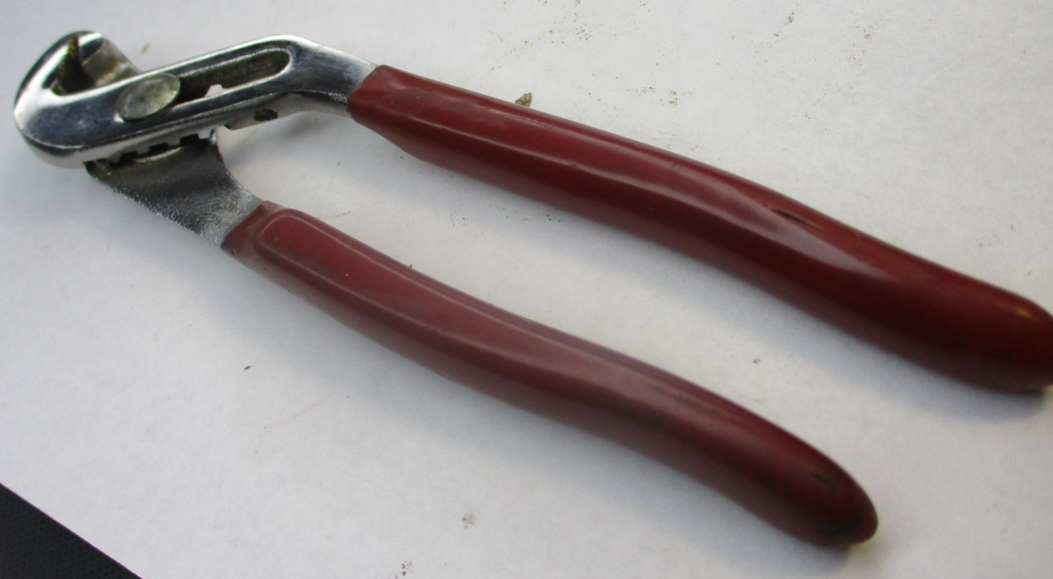 Blue Point HL16 6.5″ Adjustable Tongue & Groove Joint Pliers Red Grip USA
