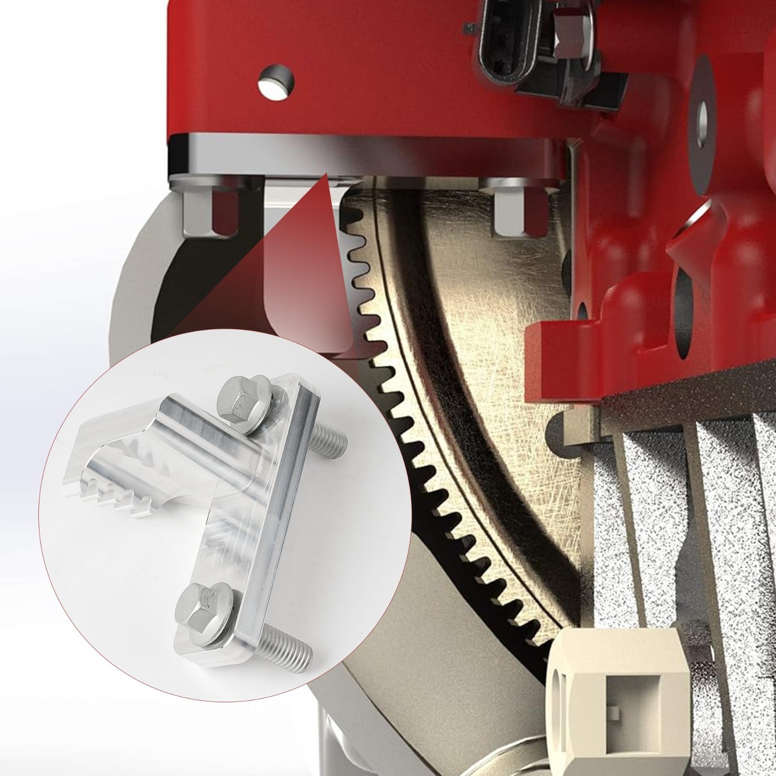 Heavy Duty Flywheel Flexplate Crank Holding Tool | Fits LS LT Transmissions
