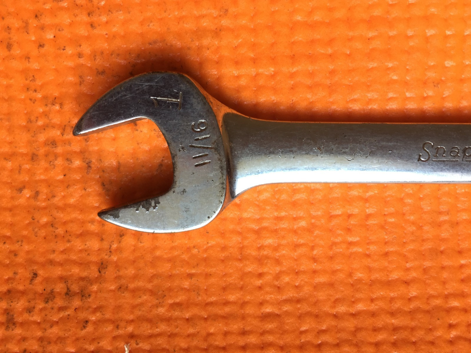 Snap-On Combination Wrench OEX-220 11/16″ SAE 12pt Chrome Mechanic Tool USA