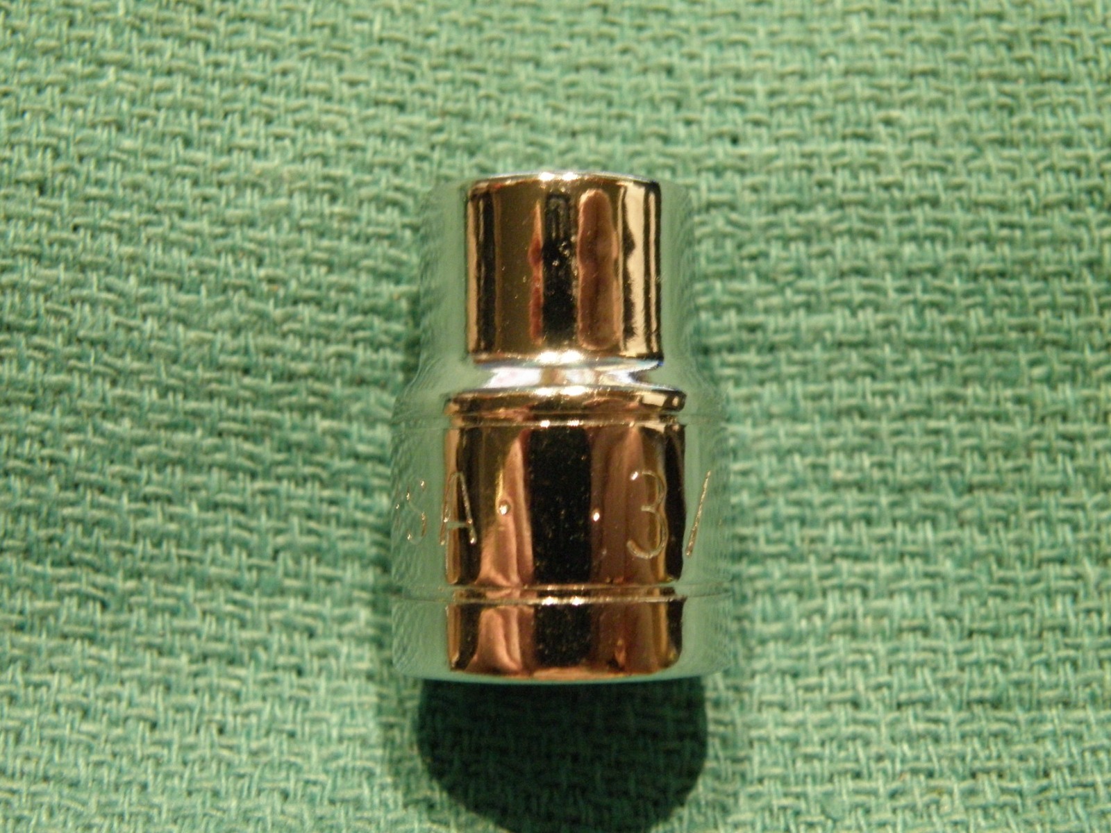NEW S-K 3/8″ Drive, 6 Pt. 3/8 Shallow Socket. 45112 Made In USA.