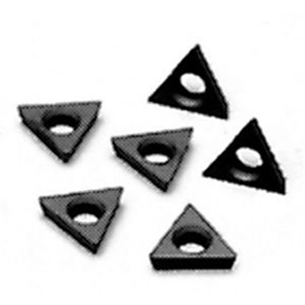 6 Pack AMMCO 6918-6 Positive Rake Carbide Insert For Brake Lathes New Free Ship