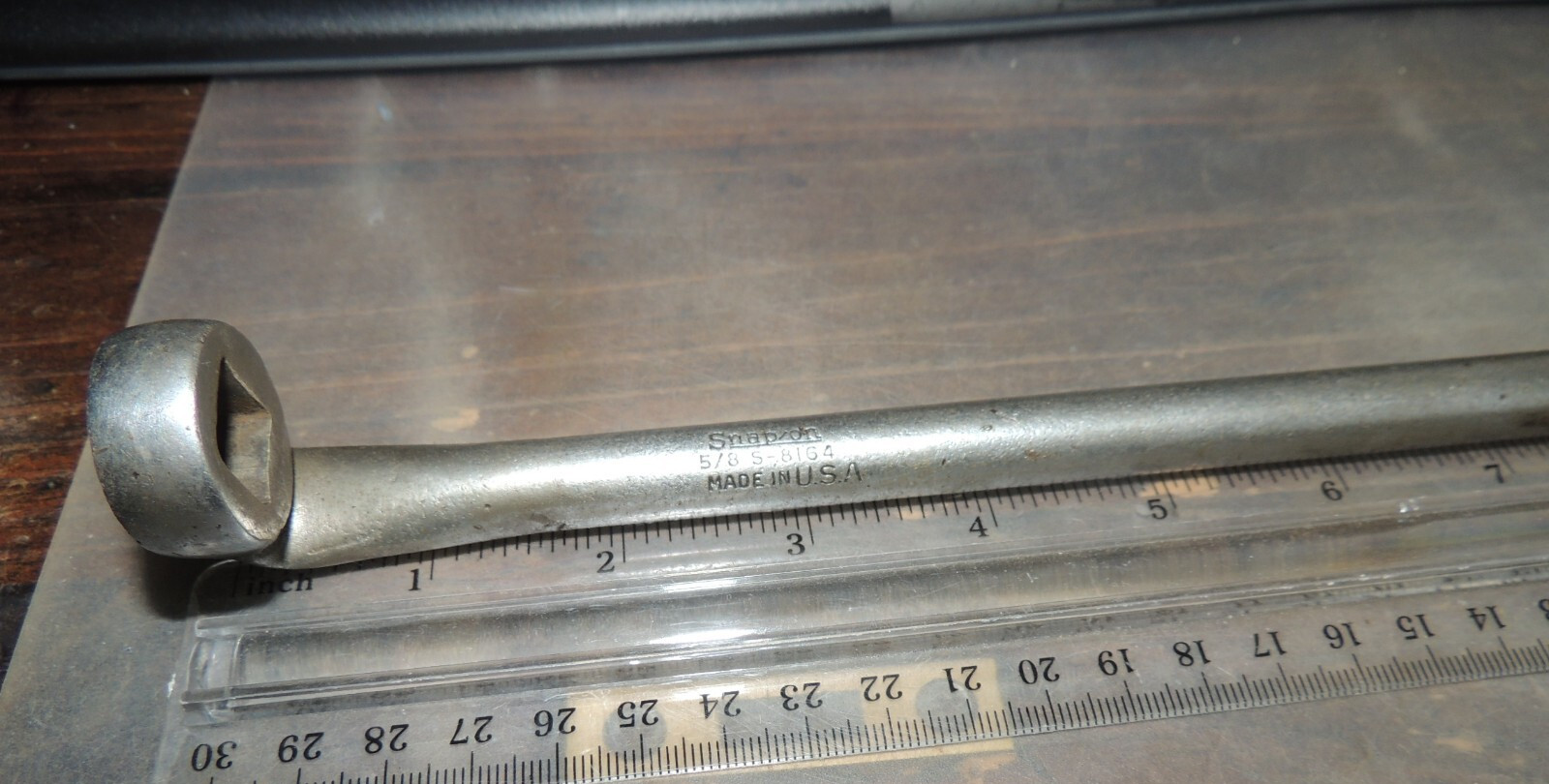 5/8″ Snap-on Starter & Head Bolt Obstruction Box End Wrench S-8164, 1/2″ DRIVE