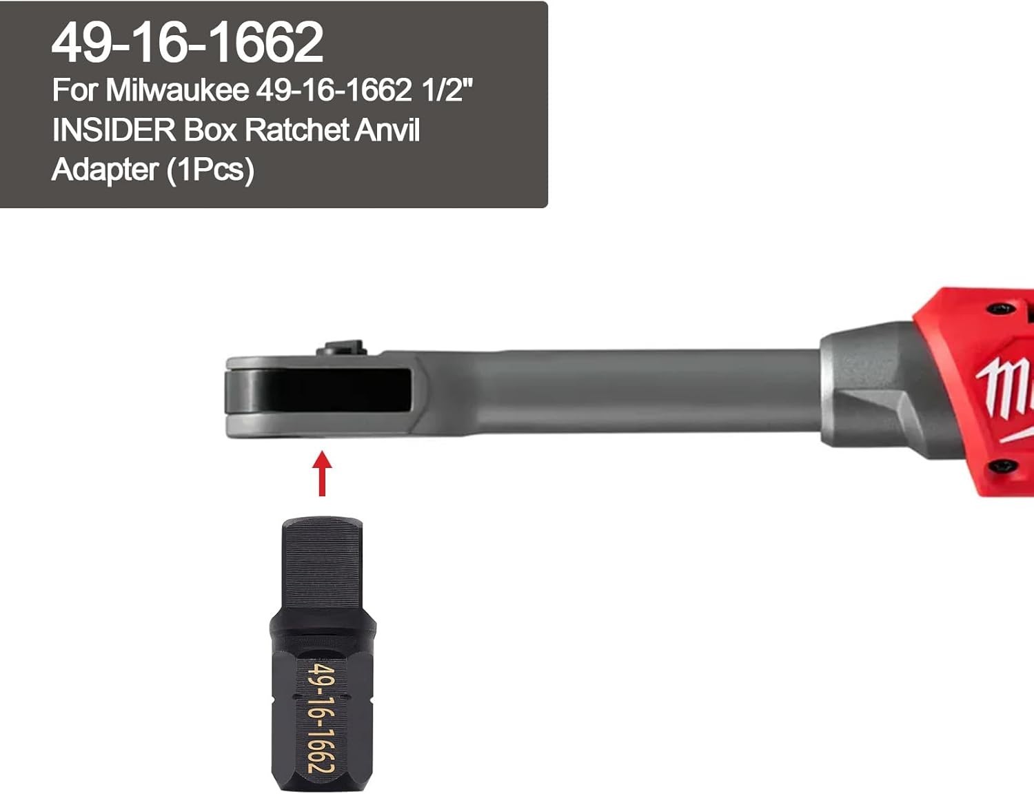 Box Ratchet 1/2 In Anvil Drive Adapter