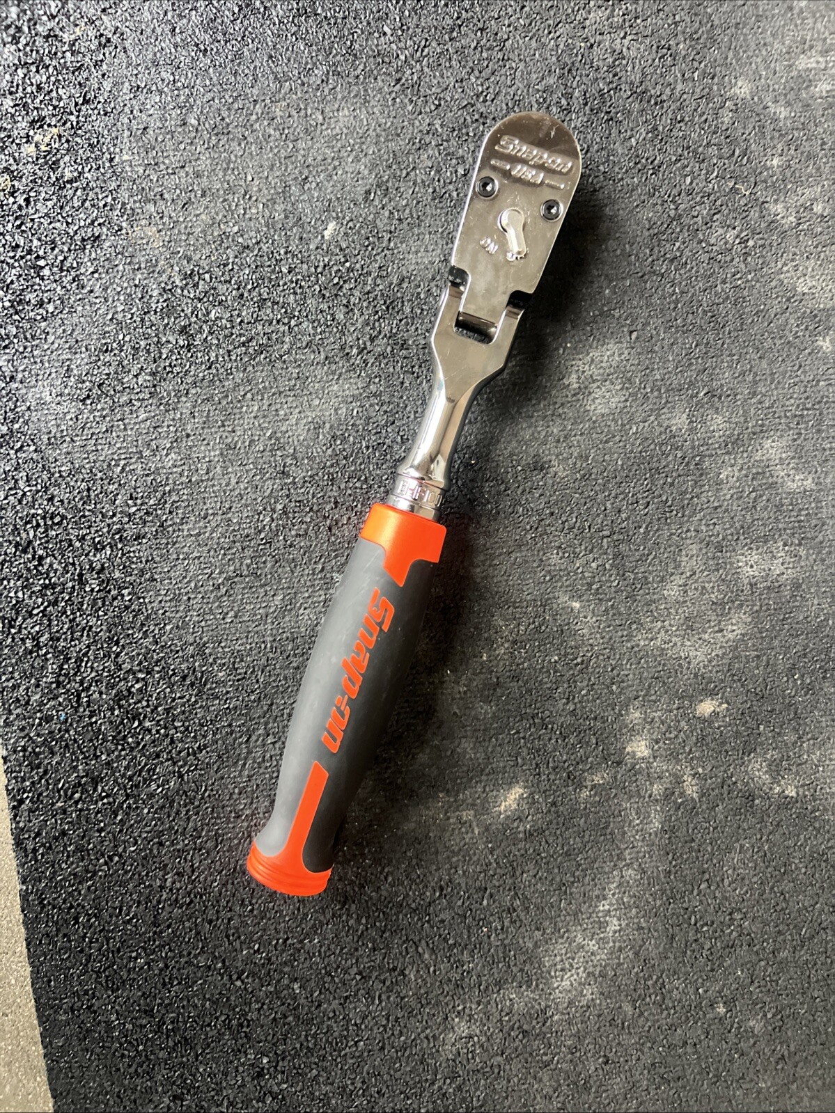 For Snap-on Tools USA ORANGE 3/8″ Drive Cynergy Hard Grip Flex Ratchet FHFD100O