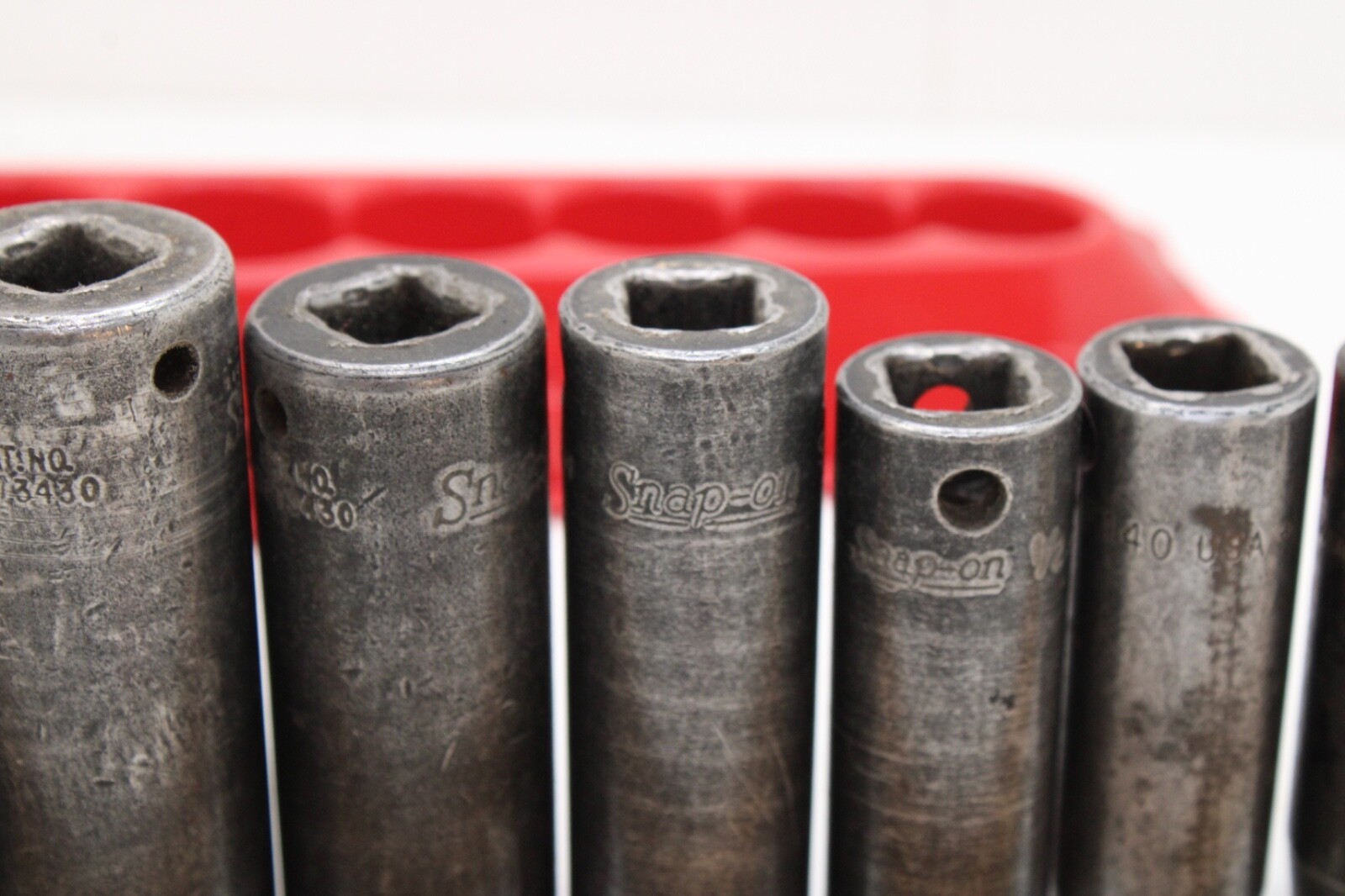 Snap on 207IMFS 3/8″-3/4″ 7 Pc 3/8″ Drive 6 Point Semi-Deep Impact Socket Set