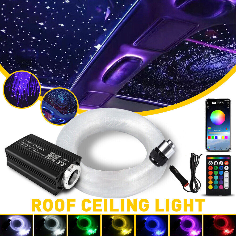1000pcs Home Car Headliner Star Light kit Roof Twinkle Ceiling Light Fiber Optic