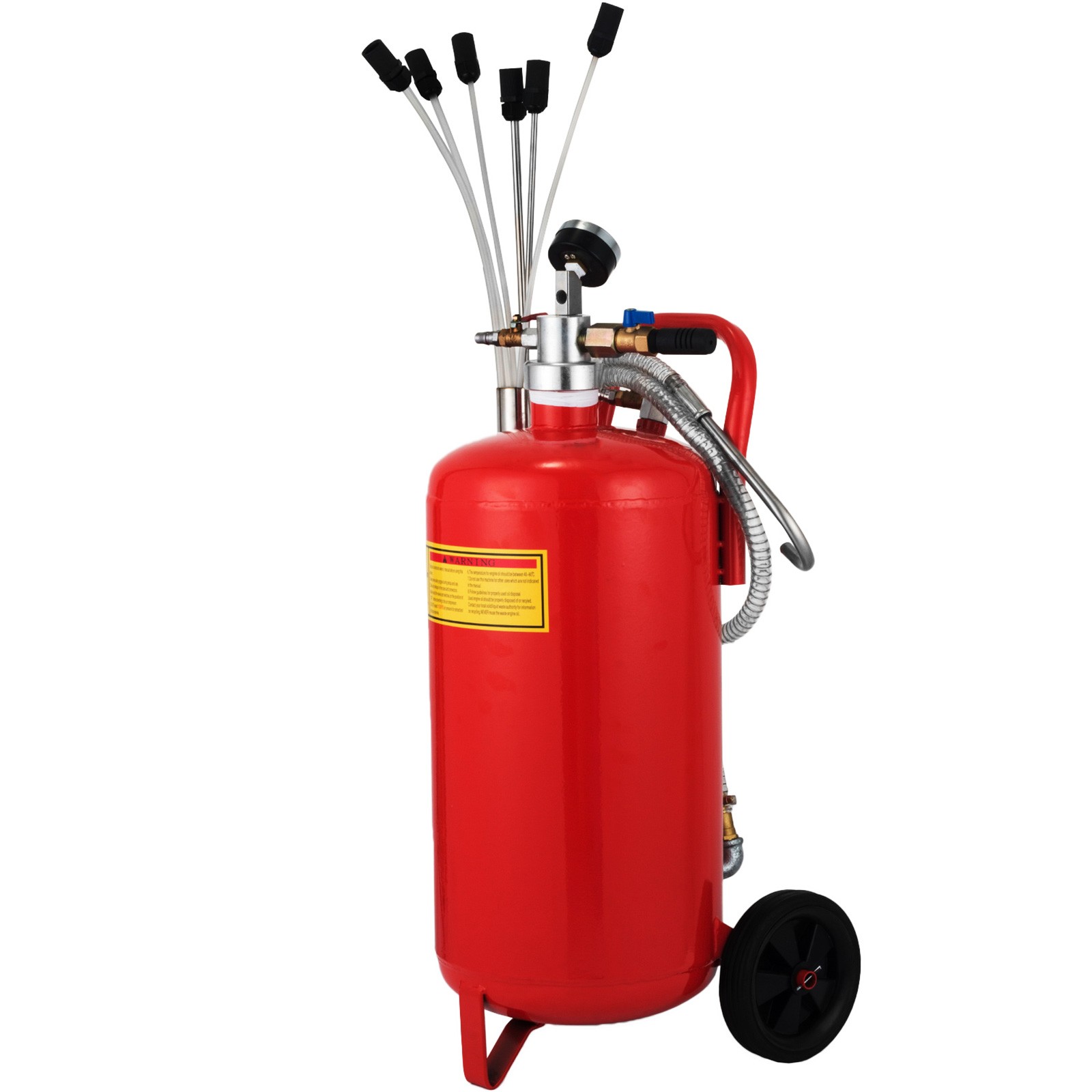 5 Gallon Portable Air Pneumatic Waste Oil Garage Extractor Drain Tank