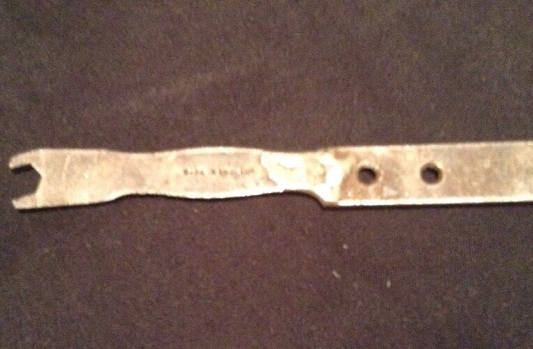 VINTAGE USED HAND MADE EXTENDED TERRYS 4BA OPEN SPANNER WRENCH AUTO TOOL VEHICLE