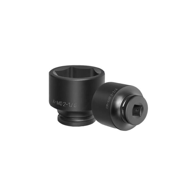 8Pcs 2-1/16″ to 2-1/2″ Sizes 3/4″ Drive Spindle Axle Nut Impact Large Socket Set