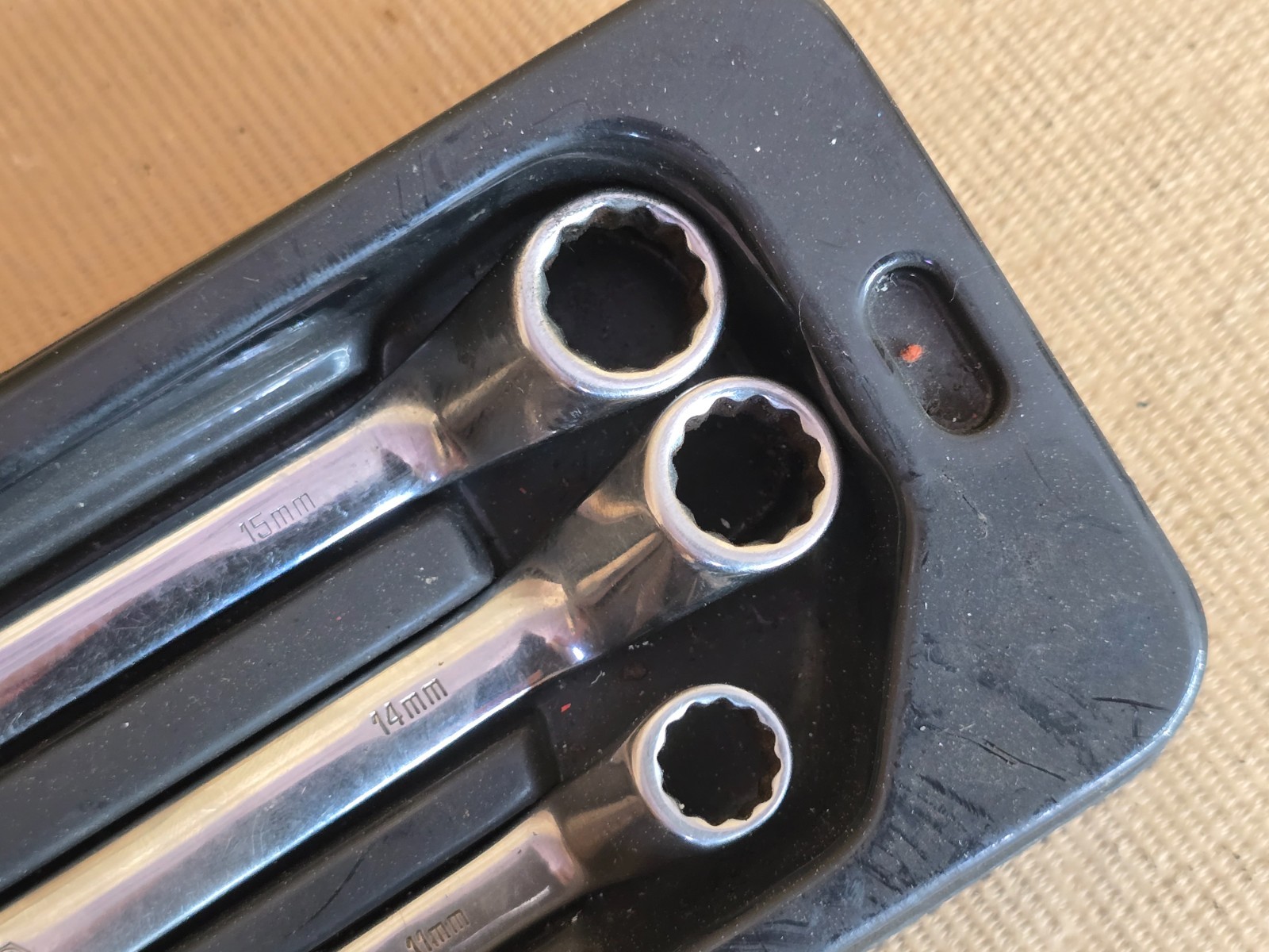 Matco RBDL 11-15 mm 3 Piece 12 Point Metric Deep Off-Set Box-End Wrenches USA