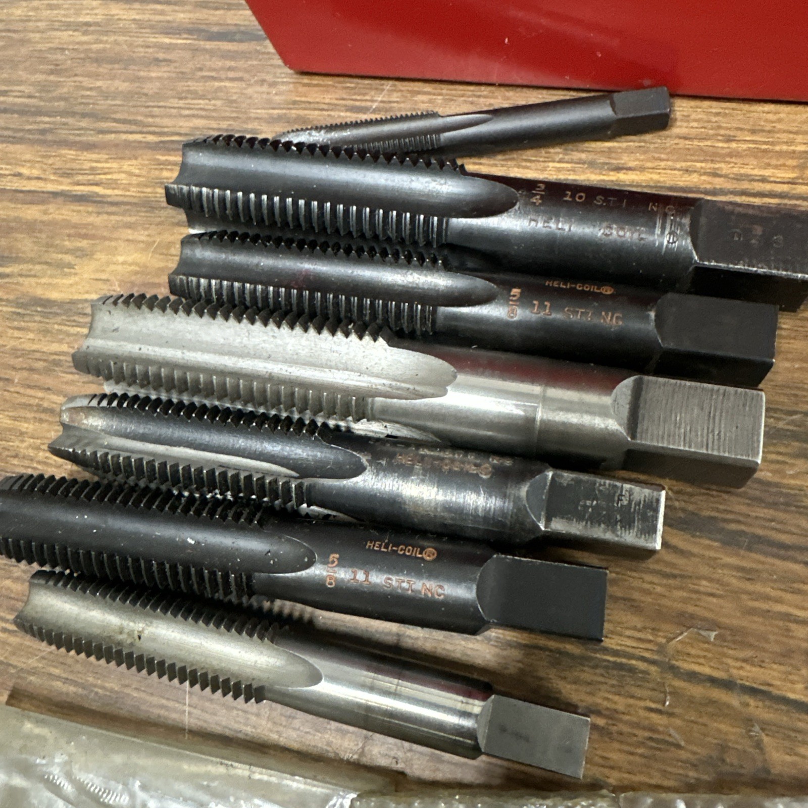 Vintage Heli-Coil Thread Repair Lot – STI Taps, Drivers & Assorted Inserts