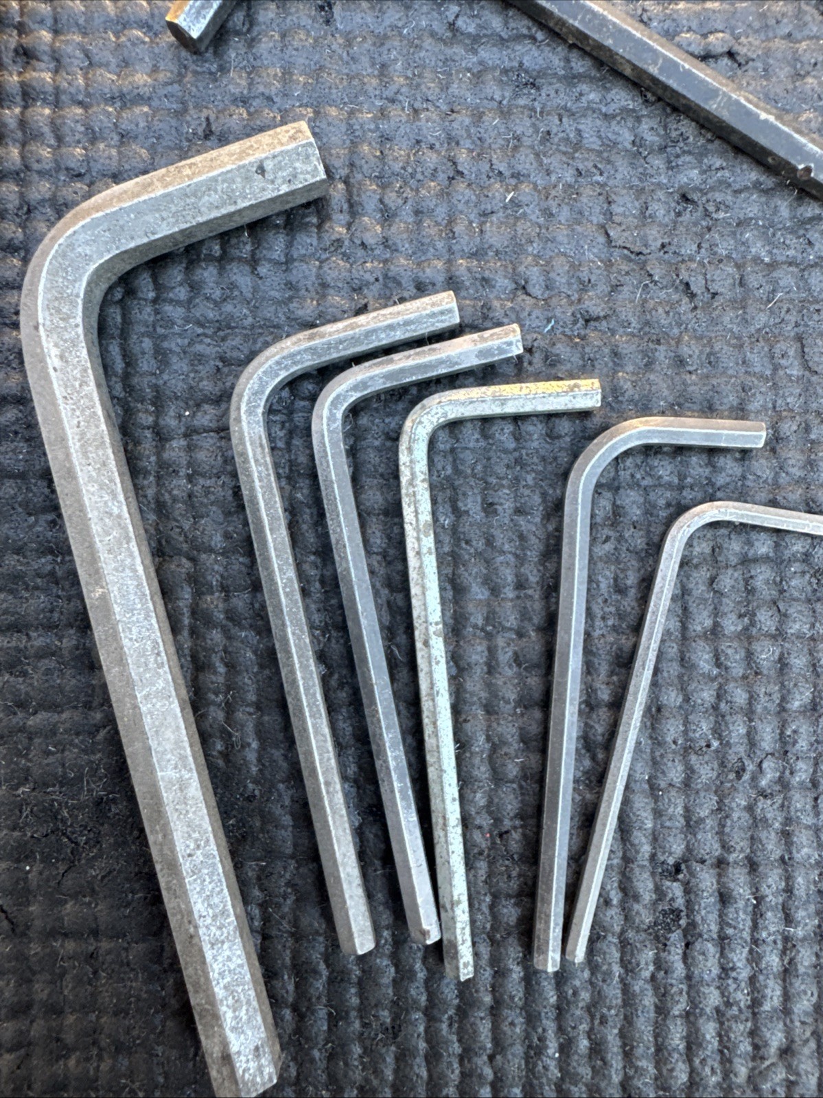 Snapon Tools USA Aw-1009-KA HEX Key Set SAE PARTIAL 7 Present 1 Is MAC Snap On