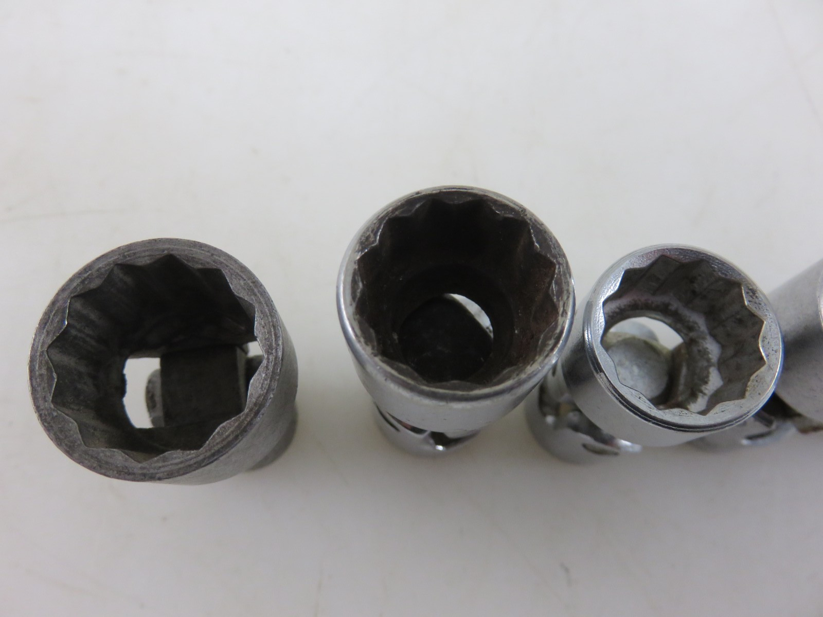 Wright Proto Others Etc. Swivel Flex Joint Socket Set 6pc 12pt 3/8″-11/16″ Set