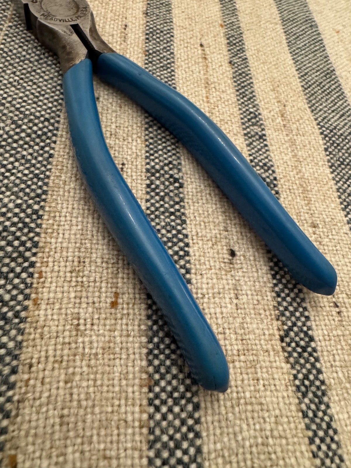 Channellock 347 7” Long Round Nose Lineman’s Pliers High Leverage USA