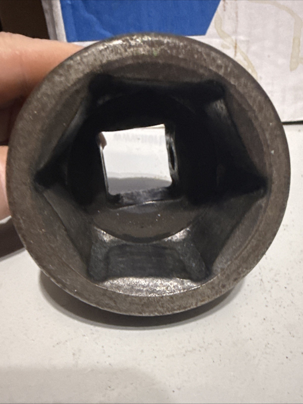 Williams 1” Drive Shallow Impact Socket 6-Point 1-7/8”, Black Industrial Finish