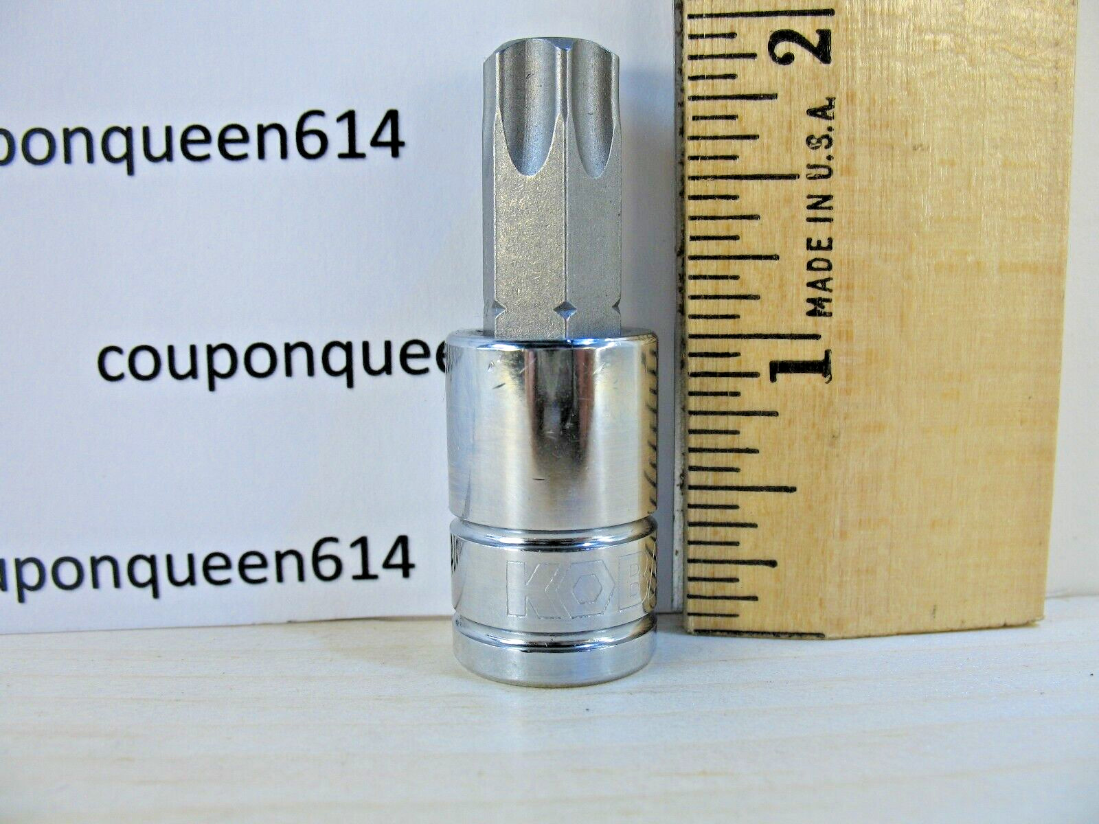 Kobalt 87632-0622, 3/8″ Drive Torx Bit Socket T55 – Brand New
