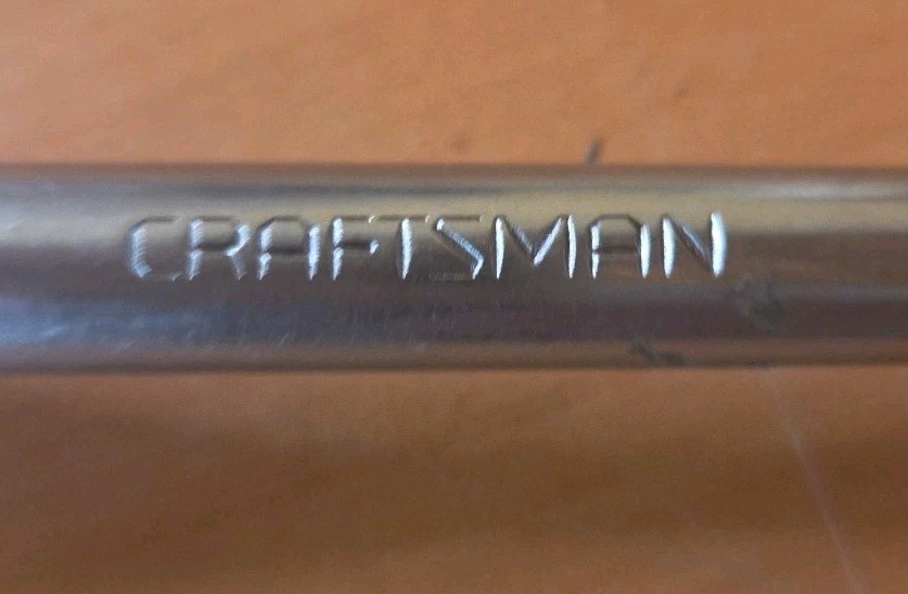Craftsman 44836 -kW-USA Ergo Flex Head Ratchet Full Polish Black Handle
